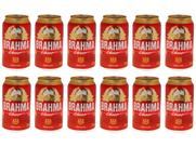 Cerveja Brahma Chopp Lager Pilsen 12 Unidades - Lata 350ml