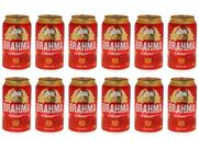 Cerveja Brahma Chopp Lager Pilsen 12 Unidades - Lata 350ml