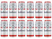 Cerveja Budweiser King of Beers 12 Unidades Lata 473ml