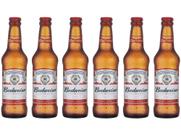 Cerveja Budweiser Pack American Standard Lager - 6 Unidades 330ml