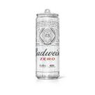 Cerveja Budweiser Zero Lata Sleek 350ml Caixa c/ 8 un