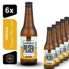 Cerveja Campinas Pilsen Puro Malte 355ml Kit 6 unidades