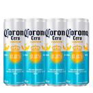 Cerveja Corona Cero Sunbrew Lata 350ml 0,0% Alc kit 4un