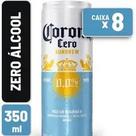 Cerveja Corona Cero Sunbrew Lata 350ml Caixa c 8 Un