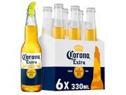 Cerveja Corona Extra Lager 6 Unidades - Long Neck 330ml