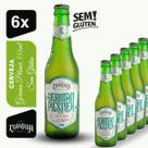Cerveja German Pilsner Cervejaria Louvada 355ml Kit 6 unidades Sem Glúten