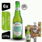 Cerveja German Pilsner Cervejaria Louvada 355ml Kit 6 unidades Sem Glúten