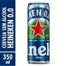 Cerveja Heineken 0,0 Lata 350ml C 12 Descartável Pacote