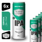 Cerveja IPA Serras Gerais 350ml Kit 6 unidades