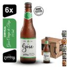 Cerveja Louvada Gose Limão 355ml Kit 6 unidades Sem Glúten Cerveja Louvada Gose Limão 355ml Kit 6 unidades Sem Glúten