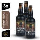 Cerveja Stout Andarilha Campinas 500ml Kit 3 unidades