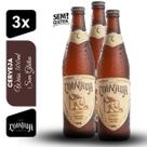 Cerveja Weiss Cervejaria Louvada 500ml Kit 3 unidades Sem Glúten
