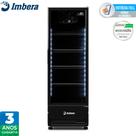 Cervejeira 393 Litros Imbera Porta de Vidro Full Black CCV290