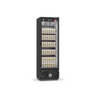 Cervejeira 400 Litros Visa Cooler Preta Porta Vidro VCCE400PV Refrimate