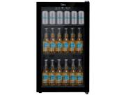 Cervejeira Midea 96L Flex 3 em 1 Vidro Triplo Painel Touch 127V Preto - BCA10P1