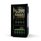 Cervejeira Porta De Vidro Philco 91 Litros 3 em 1 Display Digital PCV142P Preta 220v