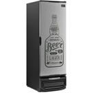 Cervejeira Vertical 1 Porta 578L GCB-57 GW TI Tipo Inox Gelopar - Porta Cega + Frost Free + Controlador Digital