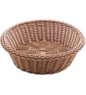 Cesta 21,8x6,5cm De Rattan Plástico Redonda