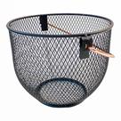 Cesta aramada preta c/ alca rose gold (preto) p