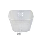 Cesta Cestinha Aramada Bicicleta 16 Pequena Branco
