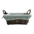 Cesta com Alça Tecido MUNDIART 23x23x8cm Organizadora Premium Estilo Funcional Cesta com Alça Tecido MUNDIART 23x23x8cm Organizadora Premium Estilo Funcional