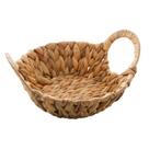 Cesta com Alças de Metal 08x27x27 Fibra Natural - Lyor