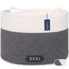 Cesta COMSE Cobertor extra grande, armazenamento, lavanderia 52x35cm