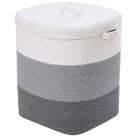 Cesta de armazenamento Cottonphant retangular extra grande 40x40x50cm