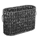 Cesta de armazenamento de papel higiênico Coeusy Black Waterproof Wicker