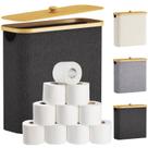 Cesta de armazenamento de papel higiênico Lifewit contém 12 a 16 rolos