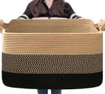 Cesta de Armazenamento Goodpick - Algodão Preto 55x38x30cm
