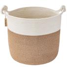 Cesta de armazenamento Goodpick Woven Small Laundry 38 x 36 cm