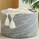 Cesta de Armazenamento KAKAMAY - Grande (20x20x13cm) para Cobertores
