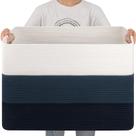 Cesta de Armazenamento OIAHOMY 108L - Grande, para Edredons, Azul Degradê
