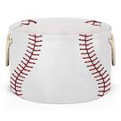 Cesta de armazenamento Pardick Large Round Red Baseball para crianças