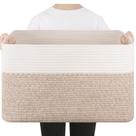 Cesta de Armazenamento SIXDOVE 75L - Para Cobertores, Brinquedos e Roupas Cesta de Armazenamento SIXDOVE 75L - Para Cobertores, Brinquedos e Roupas