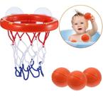Cesta De Basquete C/ Ventosa Brinquedo De Banho Infantil