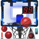 Cesta de Basquete com Controle Remoto e Placar Eletrônico