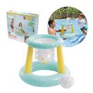Cesta de Basquete Flutuante Inflável Para Piscina Com Bola Intex 58504