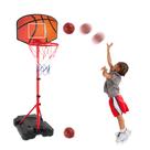 Cesta de basquete Hieoby Kids com altura ajustável de 1 a 6 anos