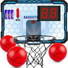 Cesta de basquete TREYWELL Indoor Mini Hoop com luzes LED