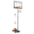 Cesta de basquete VEVOR 81 cm de altura ajustável ao ar livre/interior