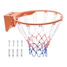 Cesta de basquete VEVOR montada na porta de parede com aro de 18 polegadas