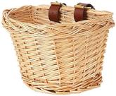 Cesta de bicicleta infantil EIRONA Wicker ajustável para 12-16"