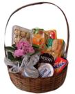 Cesta de Café Flores e Chocolates