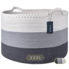 Cesta de cobertor COMSE Corda de algodão extra grande 55x35cm