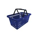 Cesta de Compras em PP com Alça 16l A Preto CX 15un