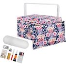 Cesta de costura SINGER Large Premium Tropical Animal Print