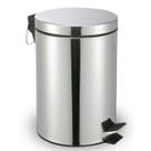 Cesta De Lixo Lixeira De Aço Inox 5l Com Cesto Removível - Clink