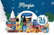 cesta de natal magia 34 itens